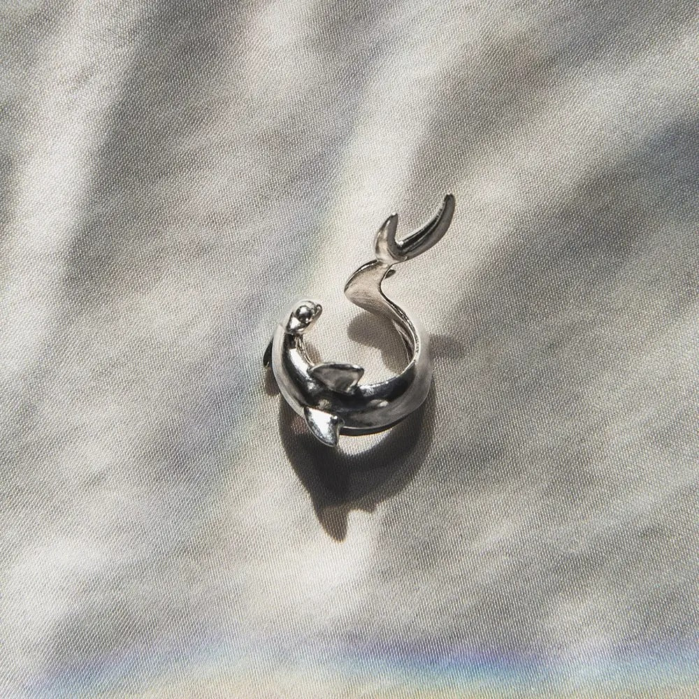 Earcuff Tiburón martillo