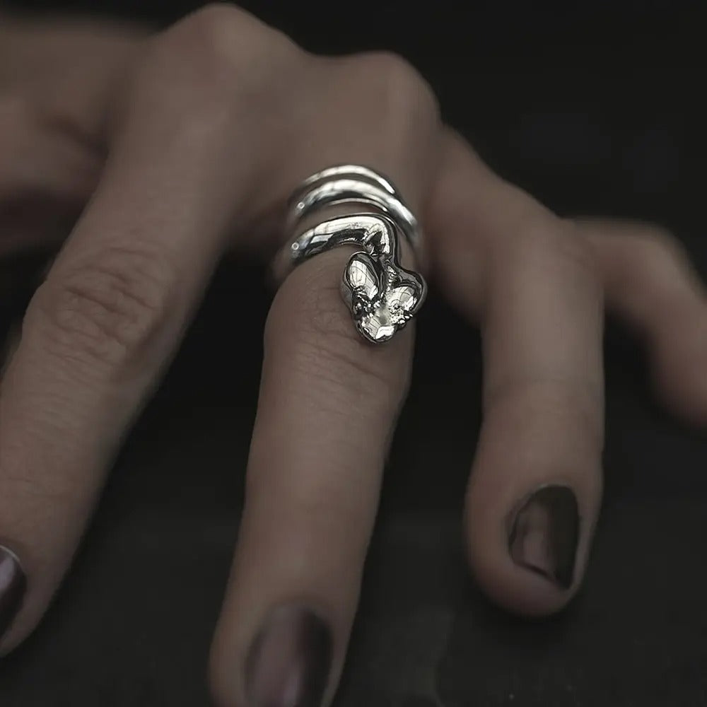 Anillo Víbora de Pestañas