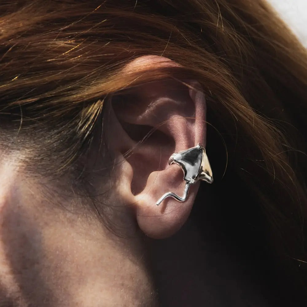 Earcuff Raya águila moteada