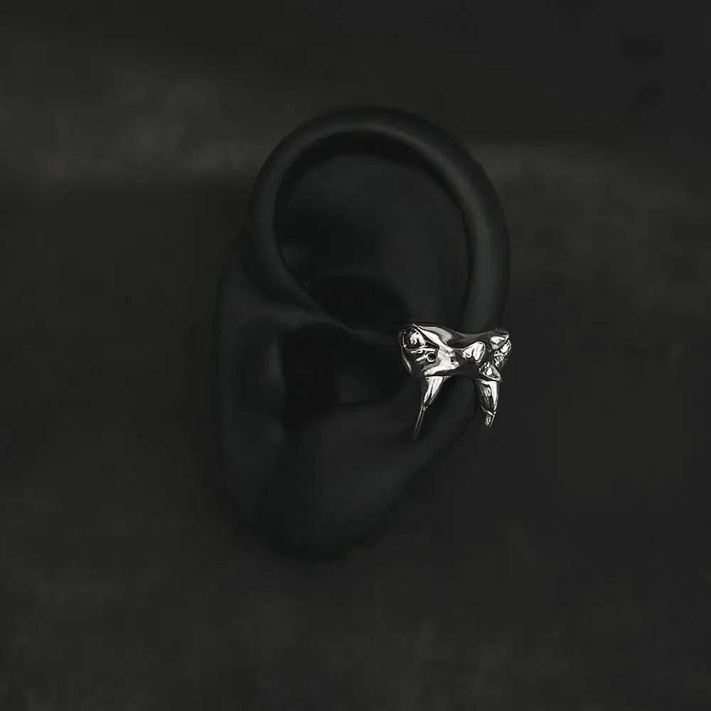 Earcuff Víbora Nariz de Cerdo