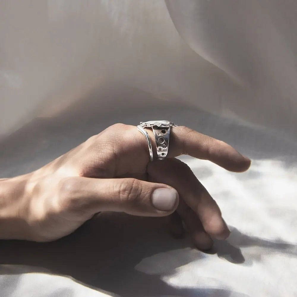 Anillo Raya Águila Moteada