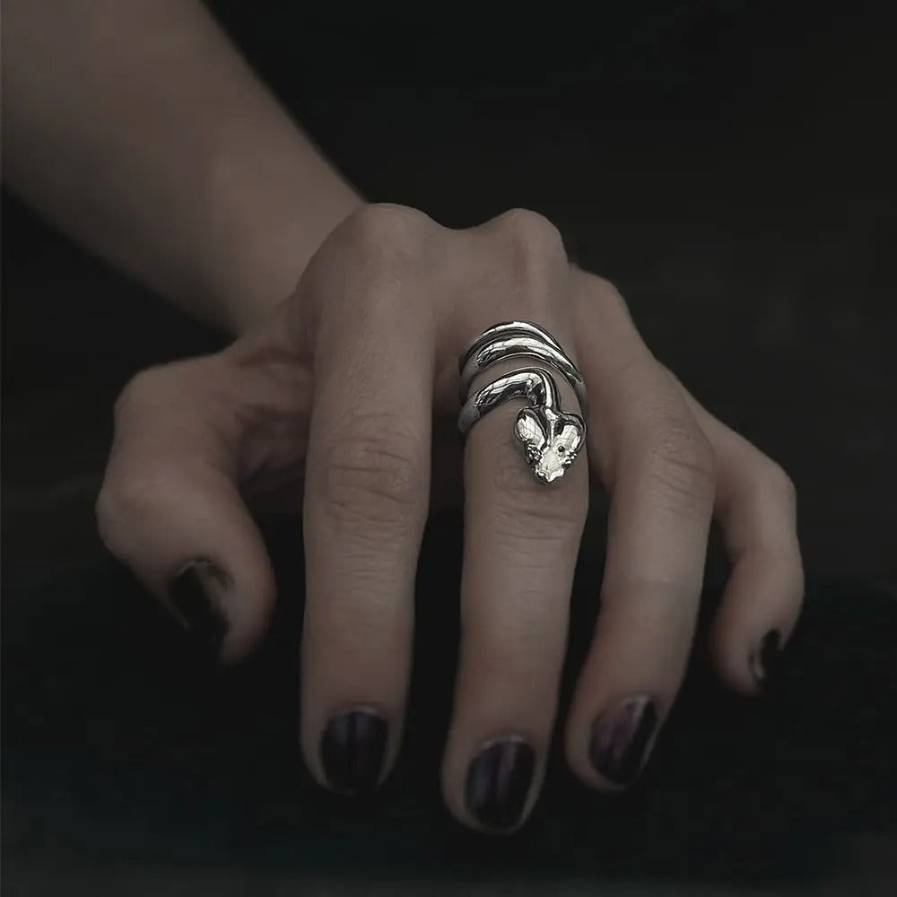 Anillo Víbora de Pestañas