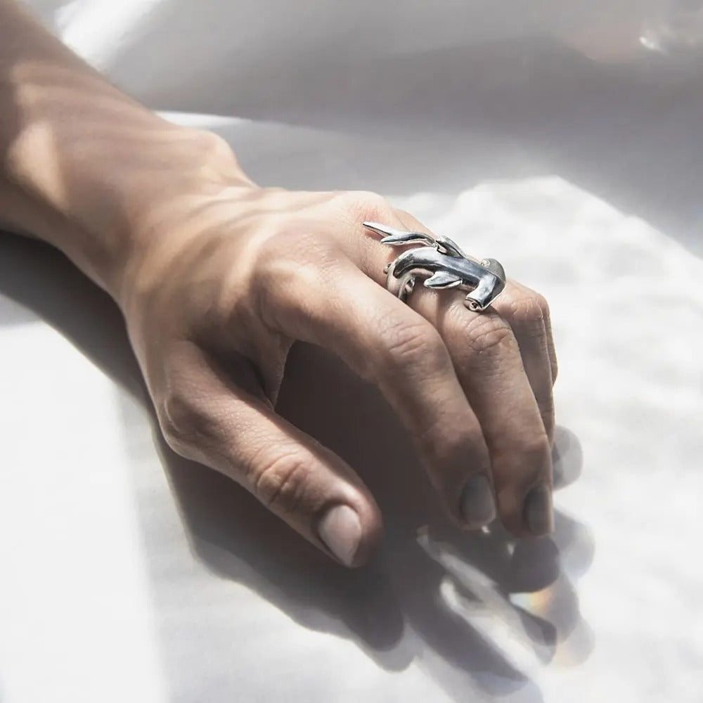 Anillo Tiburón martillo