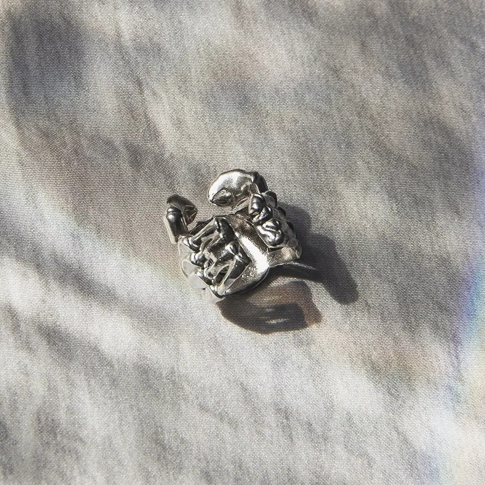 Earcuff Cangrejo rojo