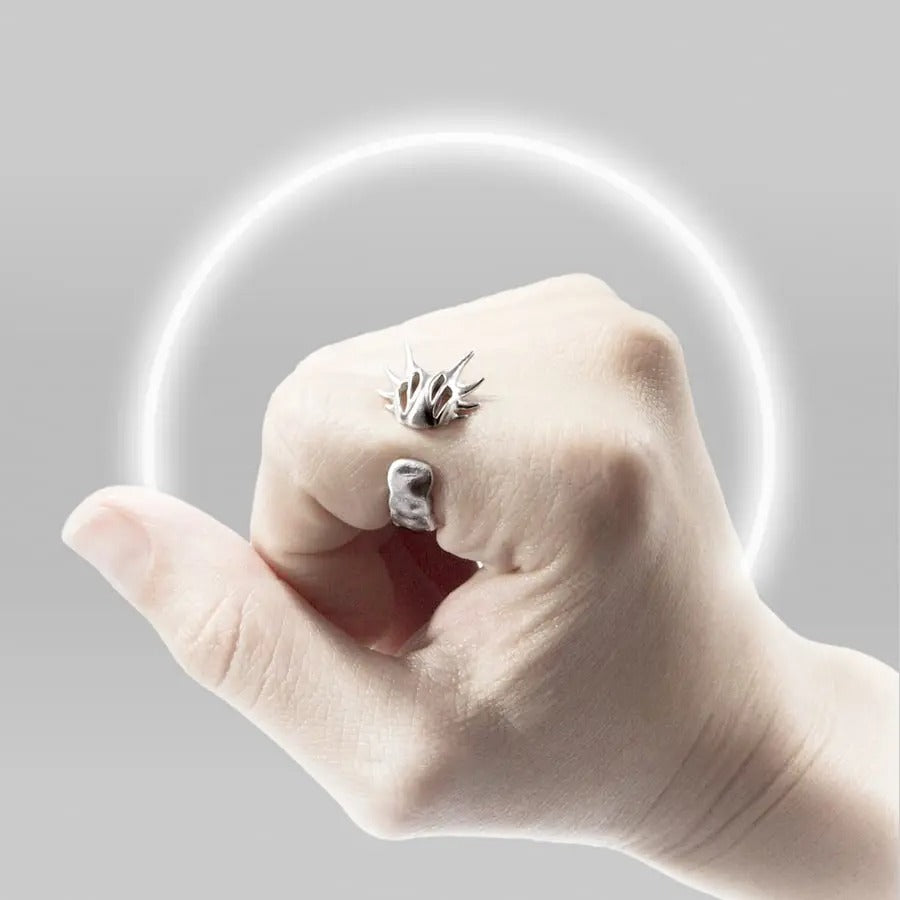 Anillo Oruga Dragón Ajustable