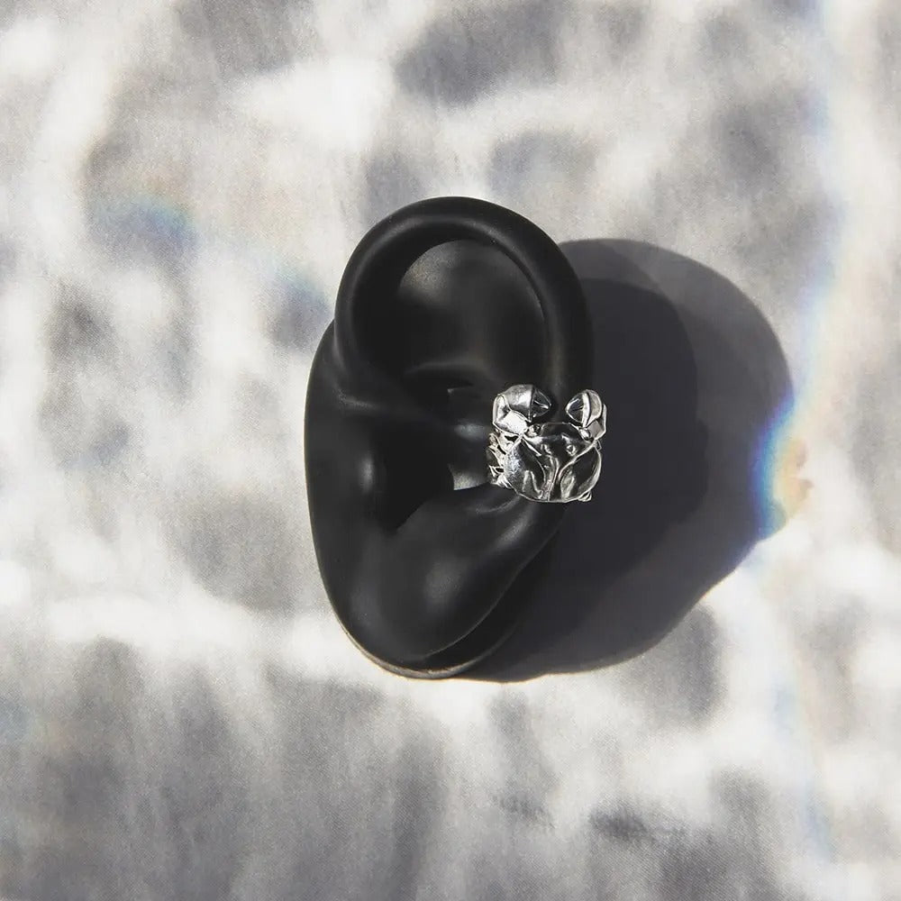 Earcuff Cangrejo rojo