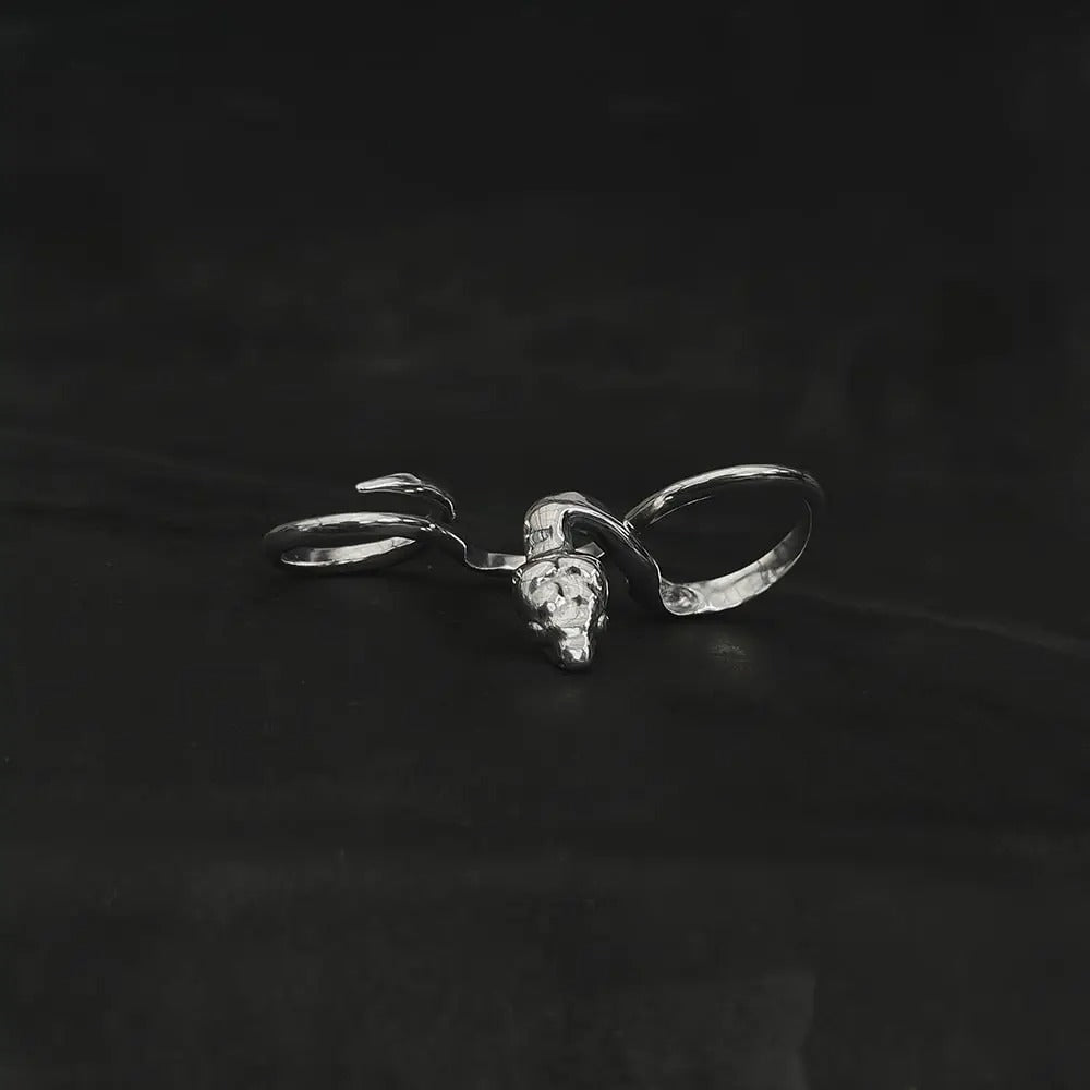 Anillo Culebra Ojo de Gato