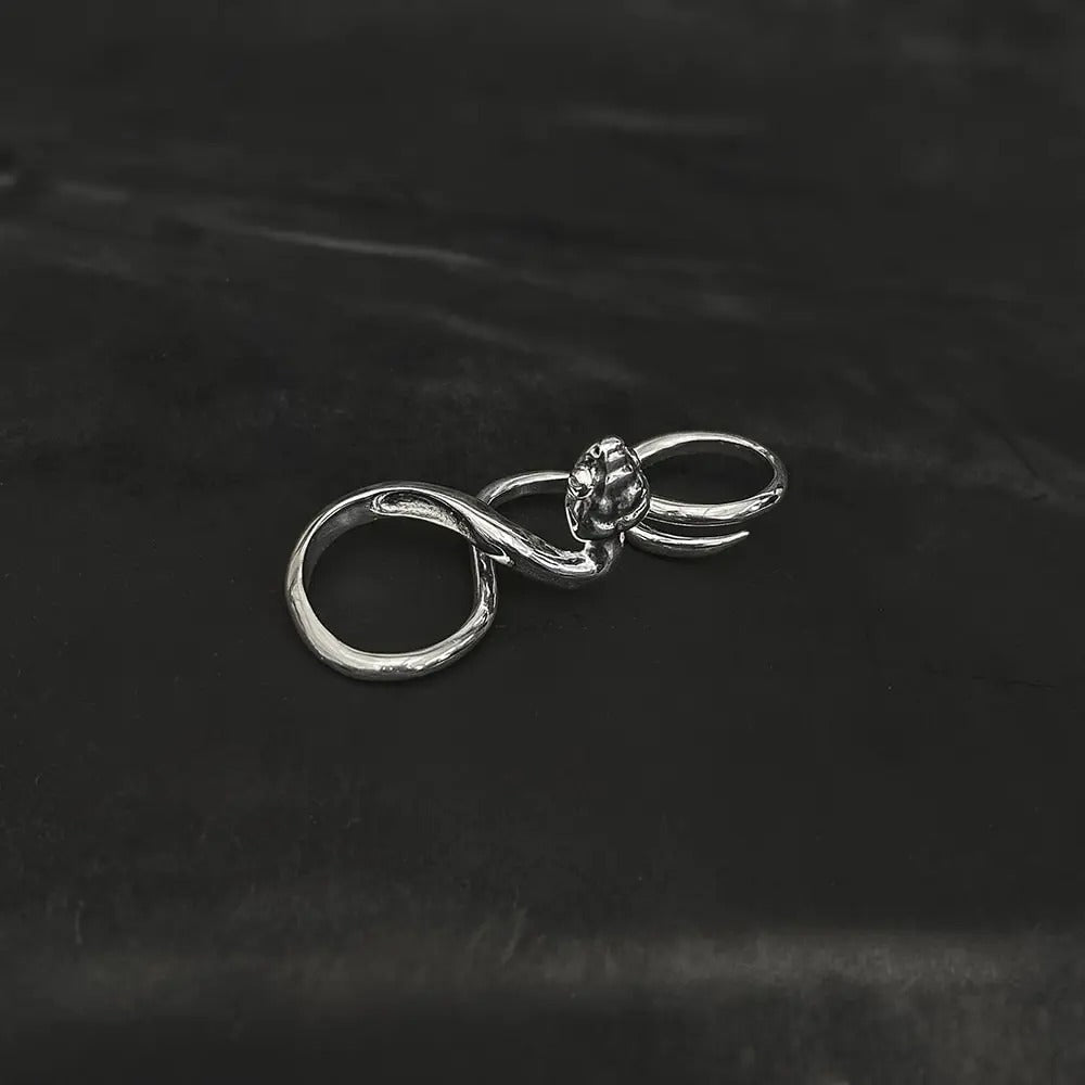 Anillo Culebra Ojo de Gato