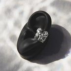 Earcuff Cangrejo rojo